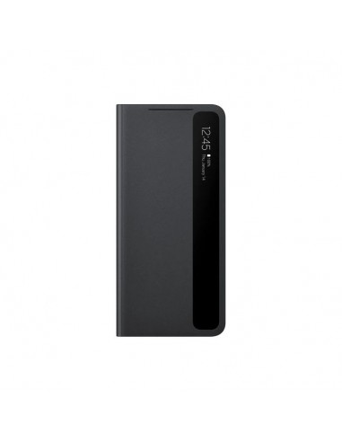 Smart Clear View Cover S21 Ultra Black